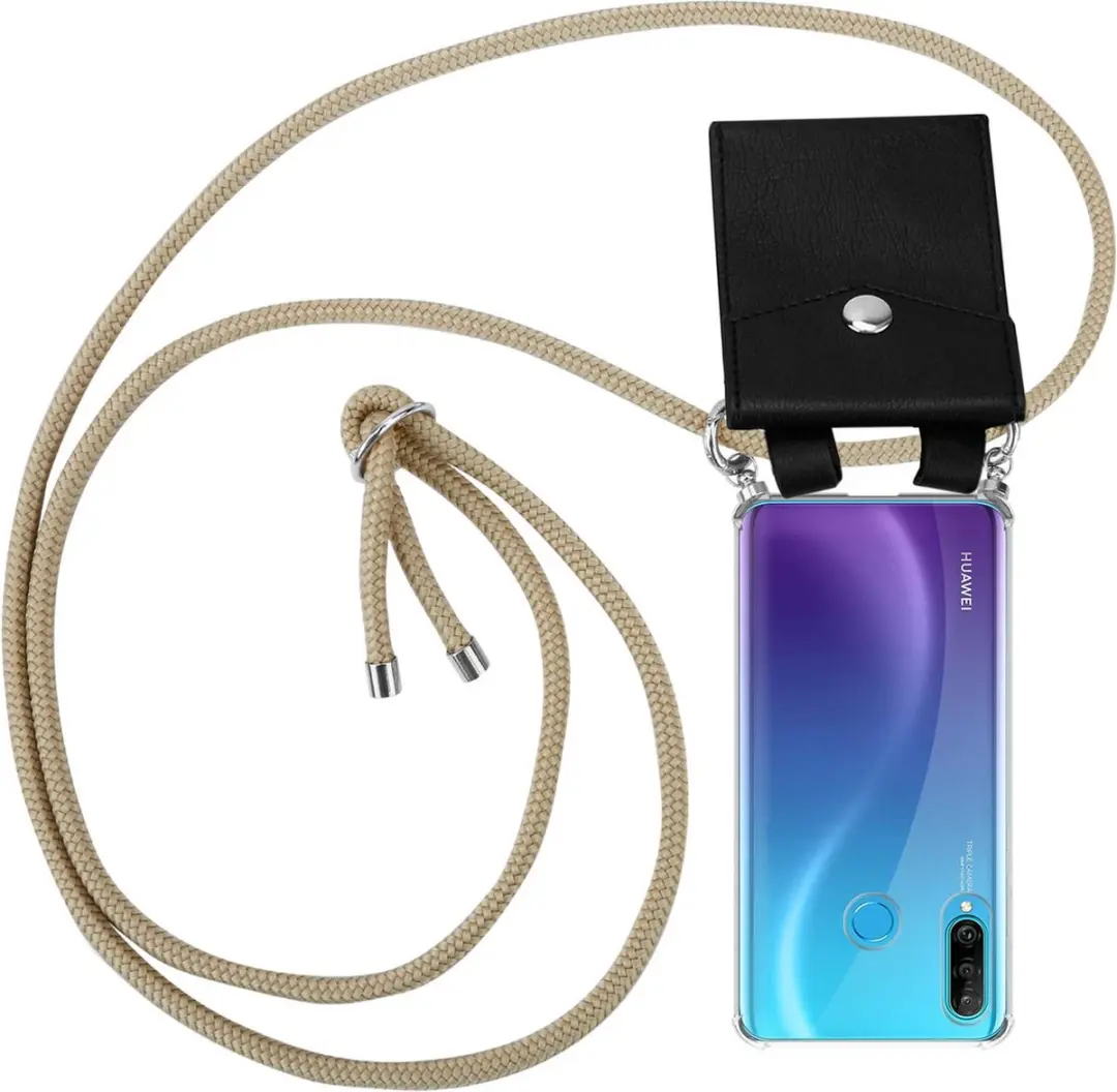 Cadorabo Hoesje geschikt voor Huawei P30 LITE in GLANZEND BRUIN