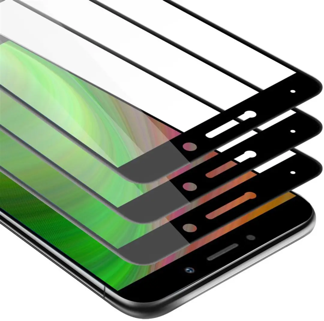 Cadorabo 3x Screenprotector geschikt voor Huawei MATE 9 LITE / GR5 2017 / Honor