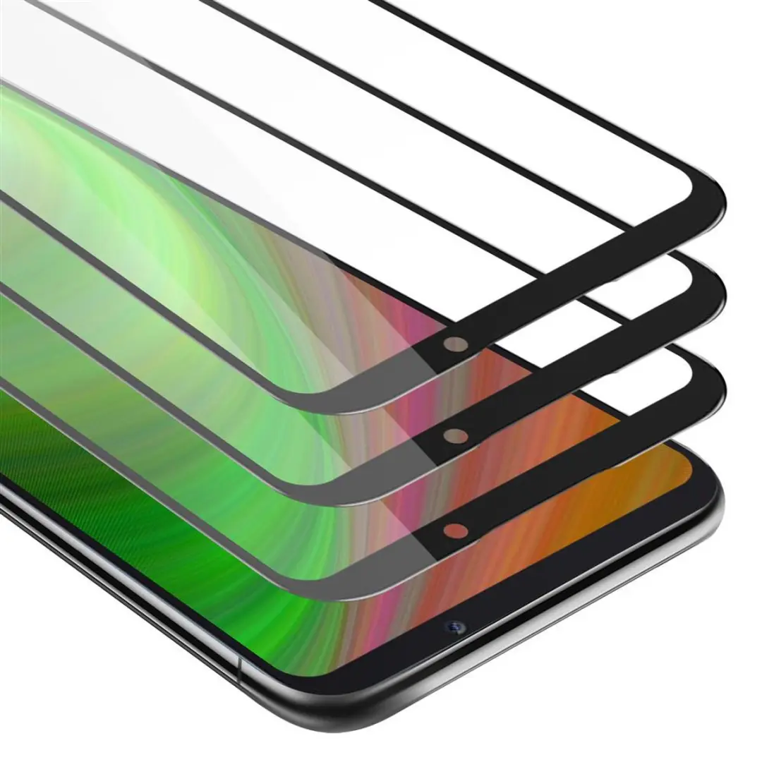 Cadorabo 3x Screenprotector geschikt voor Xiaomi BLACK SHARK 2 Volledig scherm p