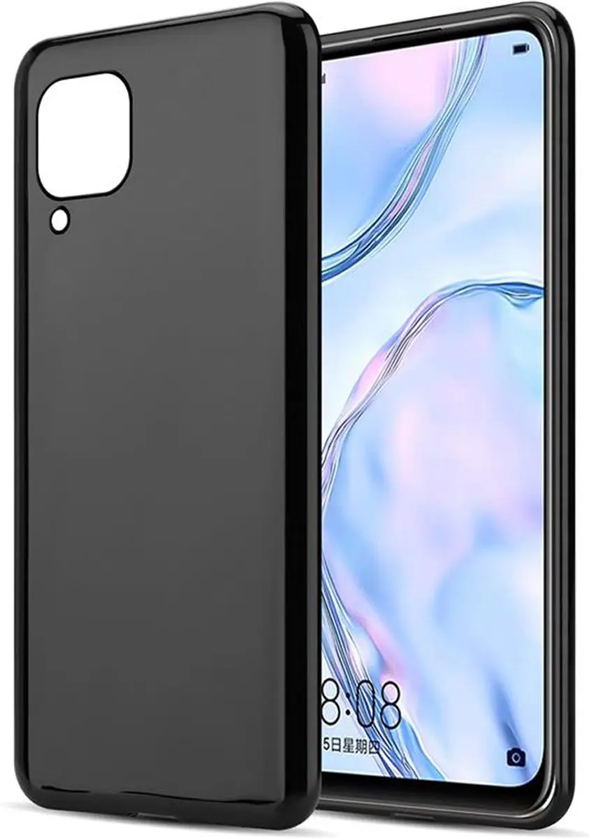 Cadorabo Hoesje geschikt voor Huawei NOVA 6 SE / P40 LITE / NOVA 7i in ZWART