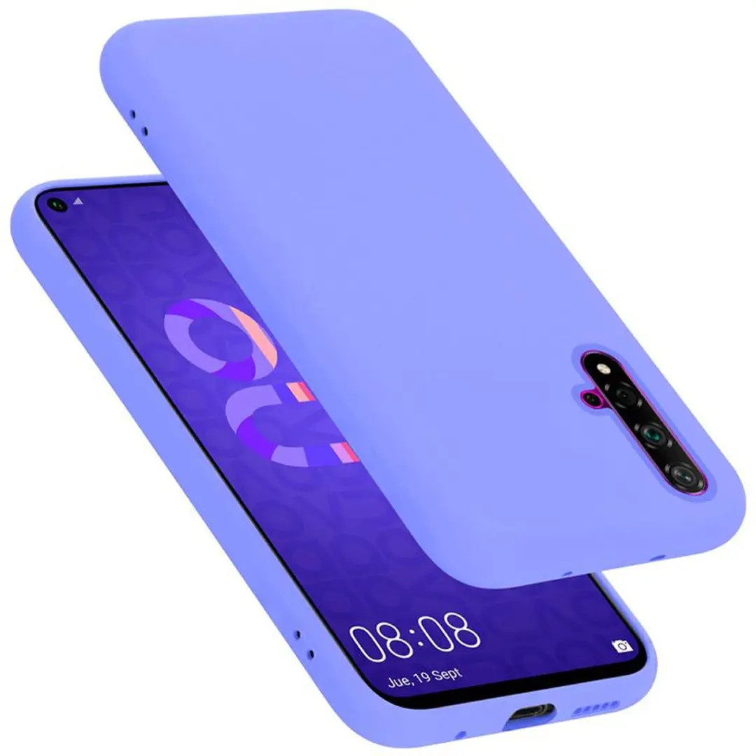 Cadorabo Hoesje geschikt voor Honor 20 / 20S / Huawei NOVA 5T in LIQUID LICHT PA