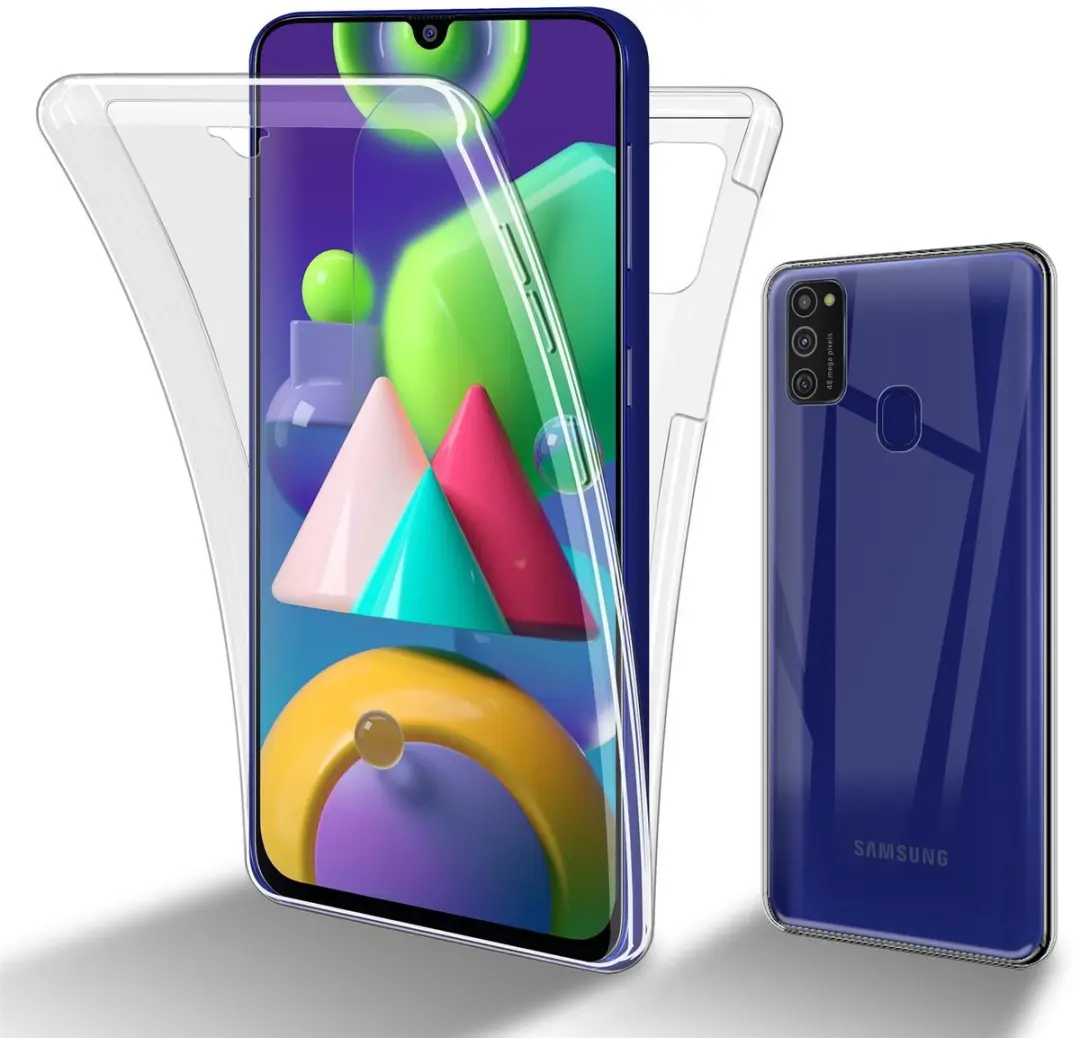 Cadorabo Hoesje geschikt voor Samsung Galaxy M21 / M30s in TRANSPARANT