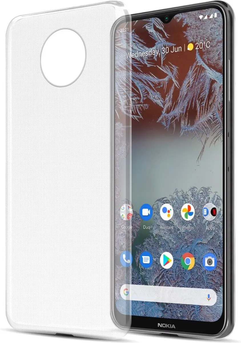 Cadorabo Hoesje geschikt voor Motorola MOTO G10 / G30 in VOLLEDIG TRANSPARANT