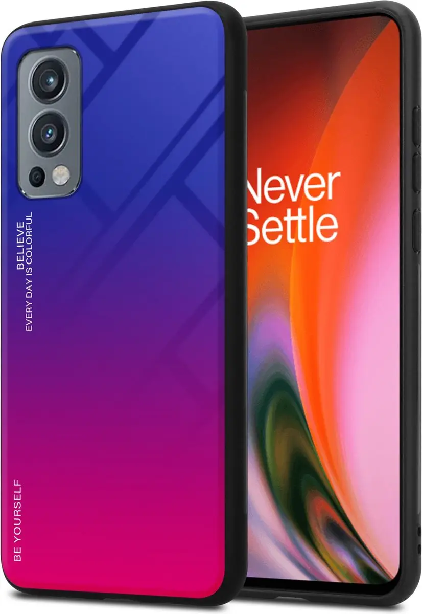 Cadorabo Hoesje geschikt voor OnePlus Nord 2 5G in PAARS
