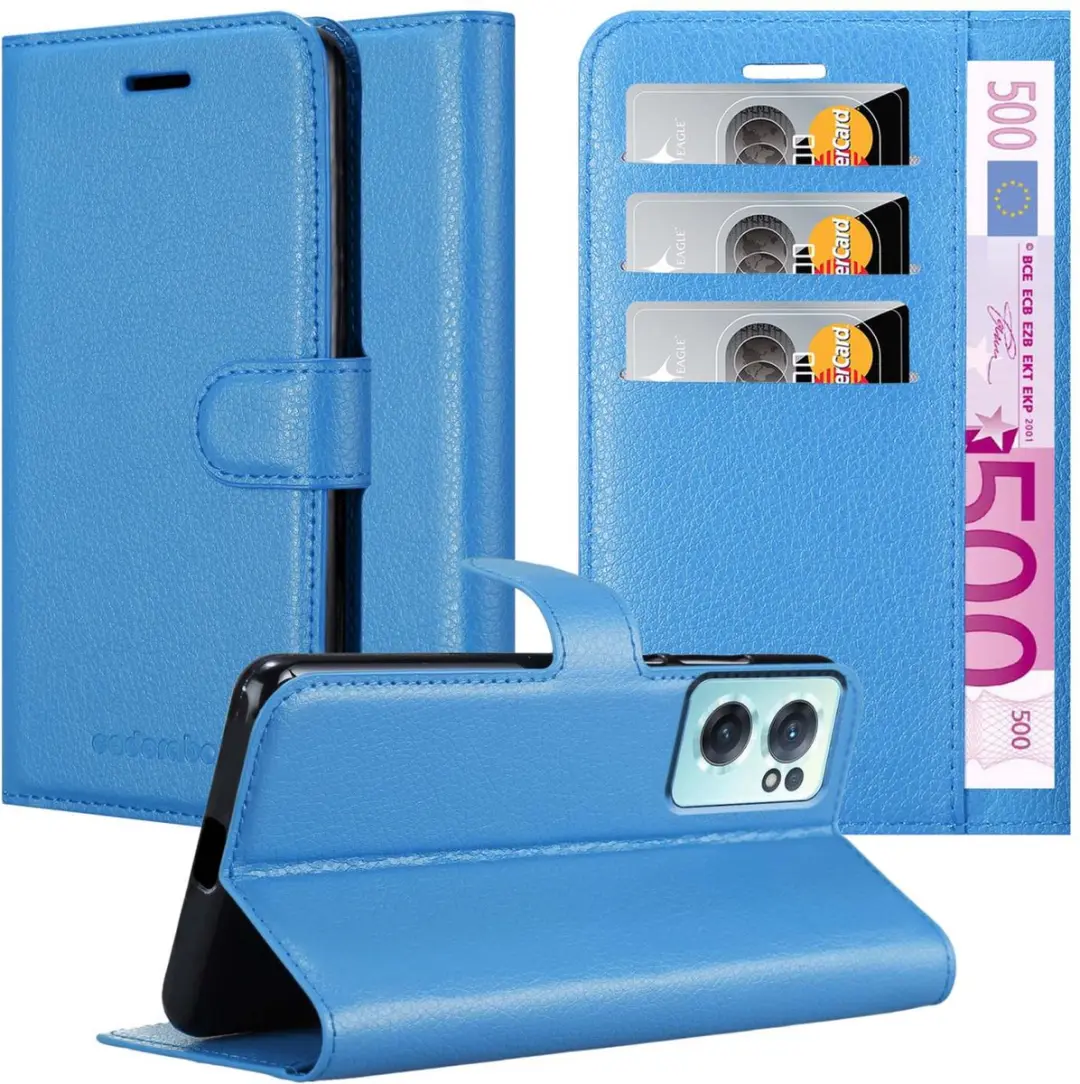 Cadorabo Hoesje geschikt voor OnePlus Nord CE 2 5G in PASTEL BLAUW