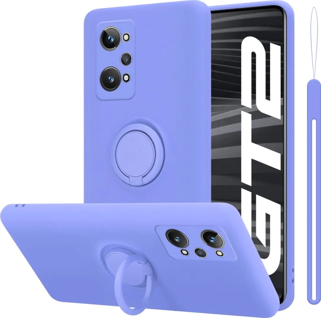 Cadorabo Hoesje geschikt voor Realme GT 2 / GT Neo 2 in LIQUID LICHT PAARS