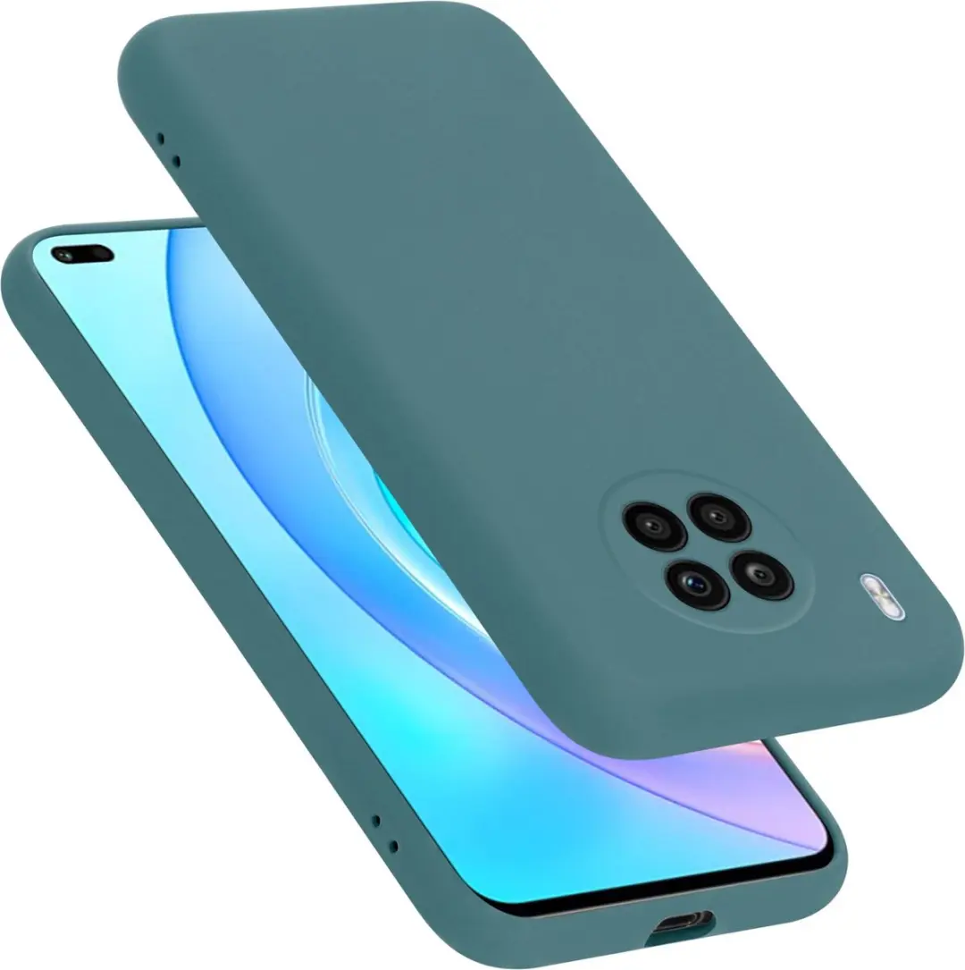 Cadorabo Hoesje geschikt voor Honor 50 LITE in LIQUID GROEN