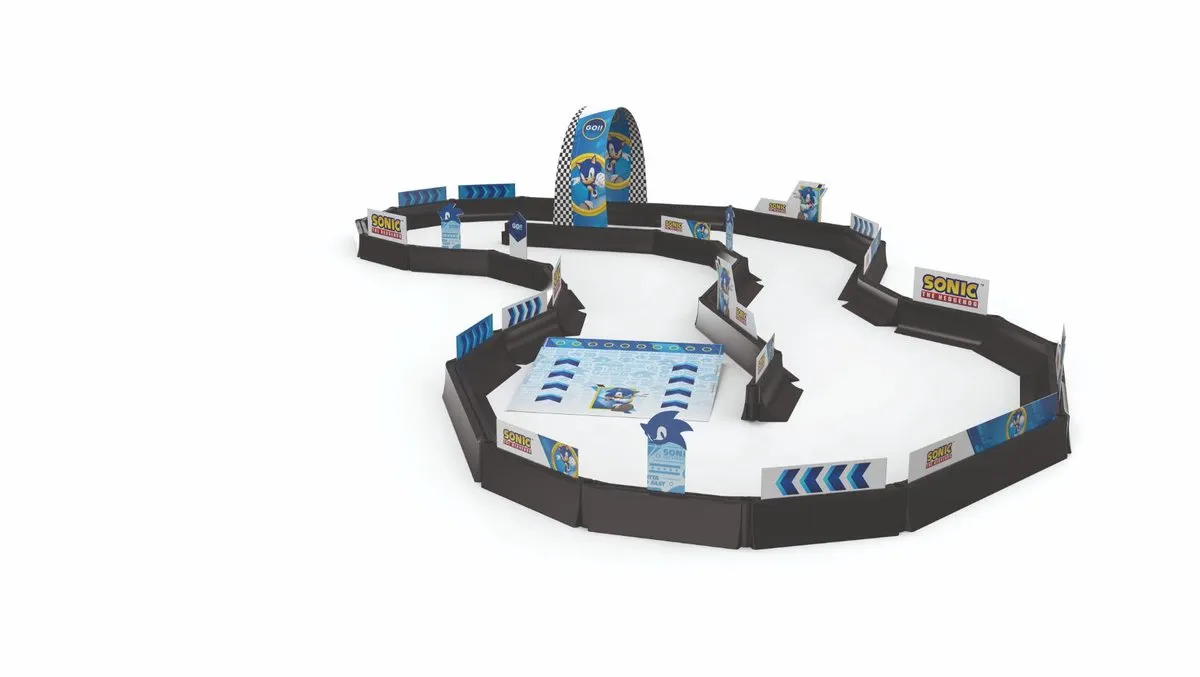 Carrera Team Sonic Racing RC Auto Mini Sonic vs. Tails 1:43 - CAR370430021 - Multi