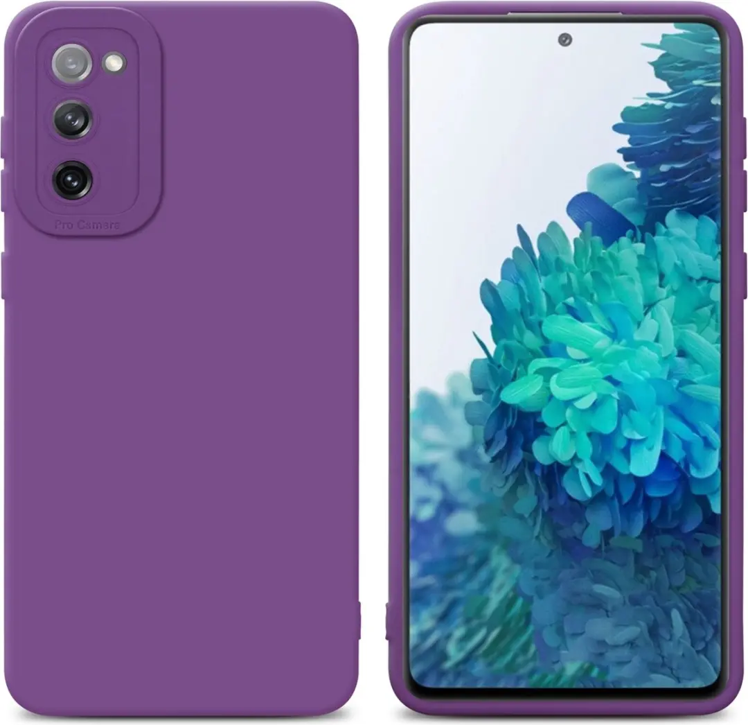 Cadorabo Hoesje geschikt voor Samsung Galaxy S20 FE in FLUID MAT PAARS