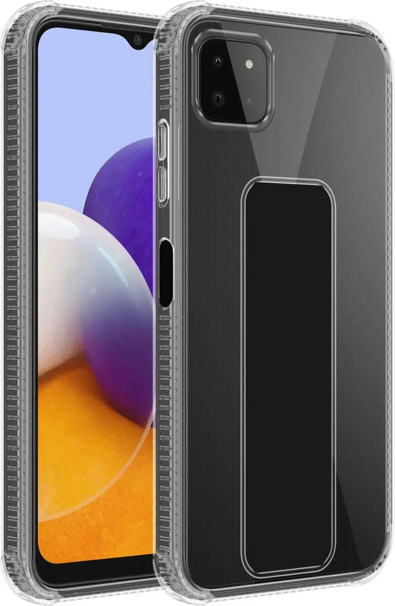 Cadorabo Hoesje geschikt voor Samsung Galaxy A22 5G in ZWART