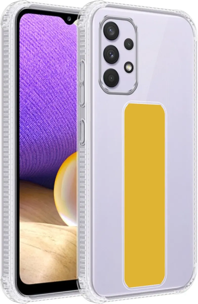Cadorabo Hoesje geschikt voor Samsung Galaxy A33 5G in GEEL