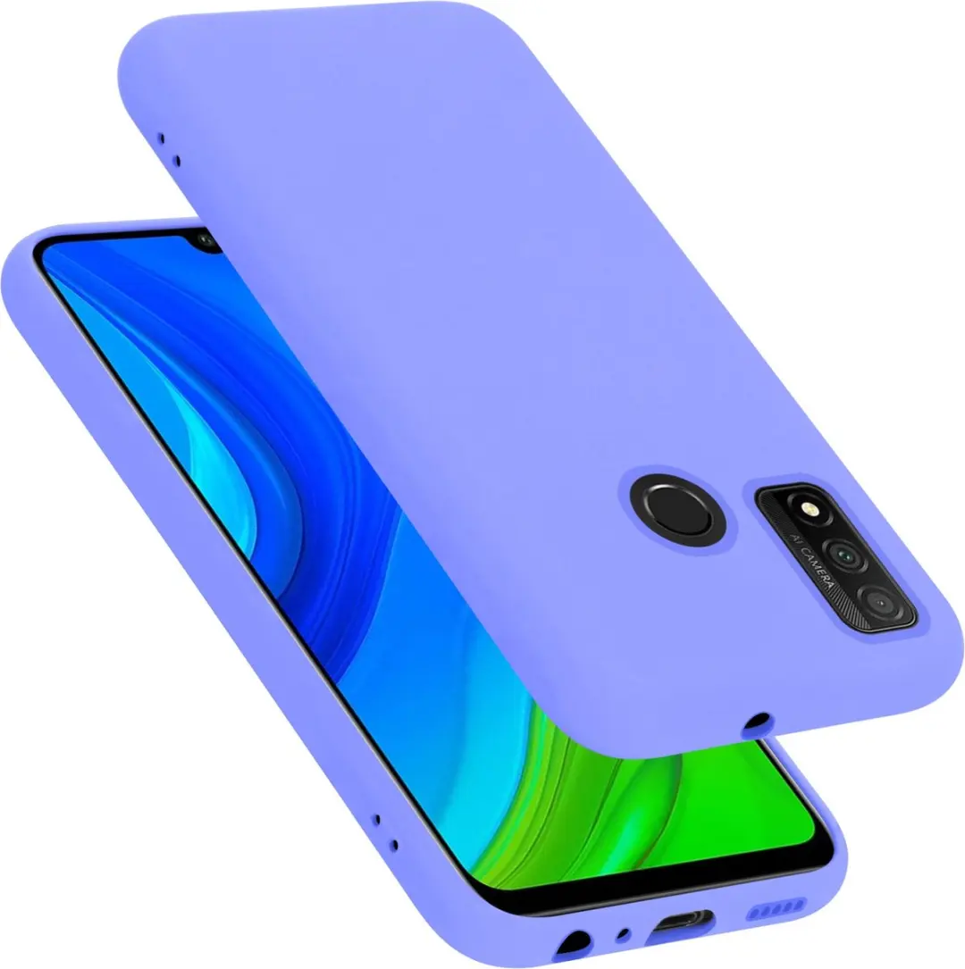 Cadorabo Hoesje geschikt voor Huawei P SMART 2020 in LIQUID LICHT PAARS