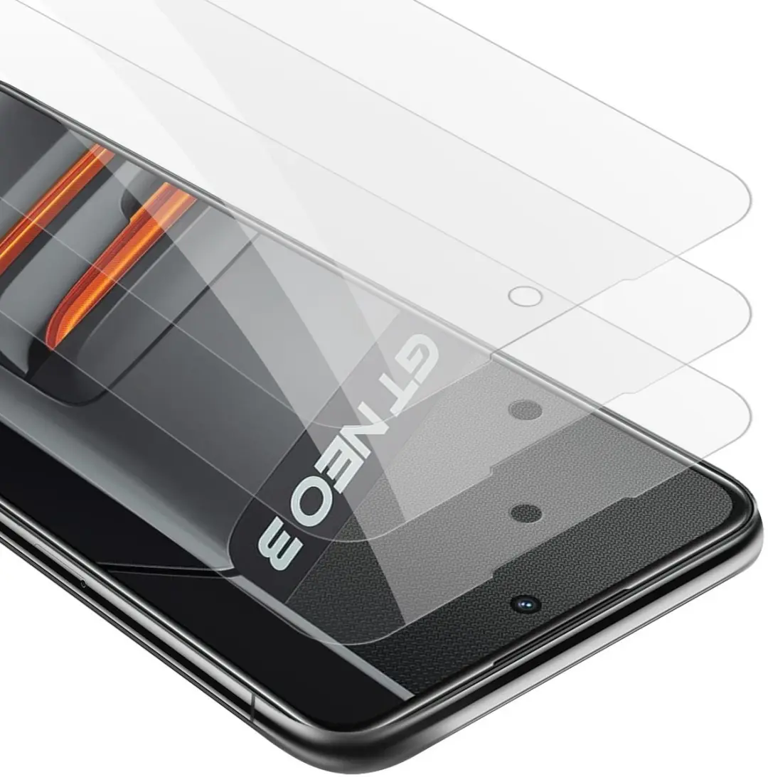Cadorabo 3x Screenprotector geschikt voor Realme GT Neo 3