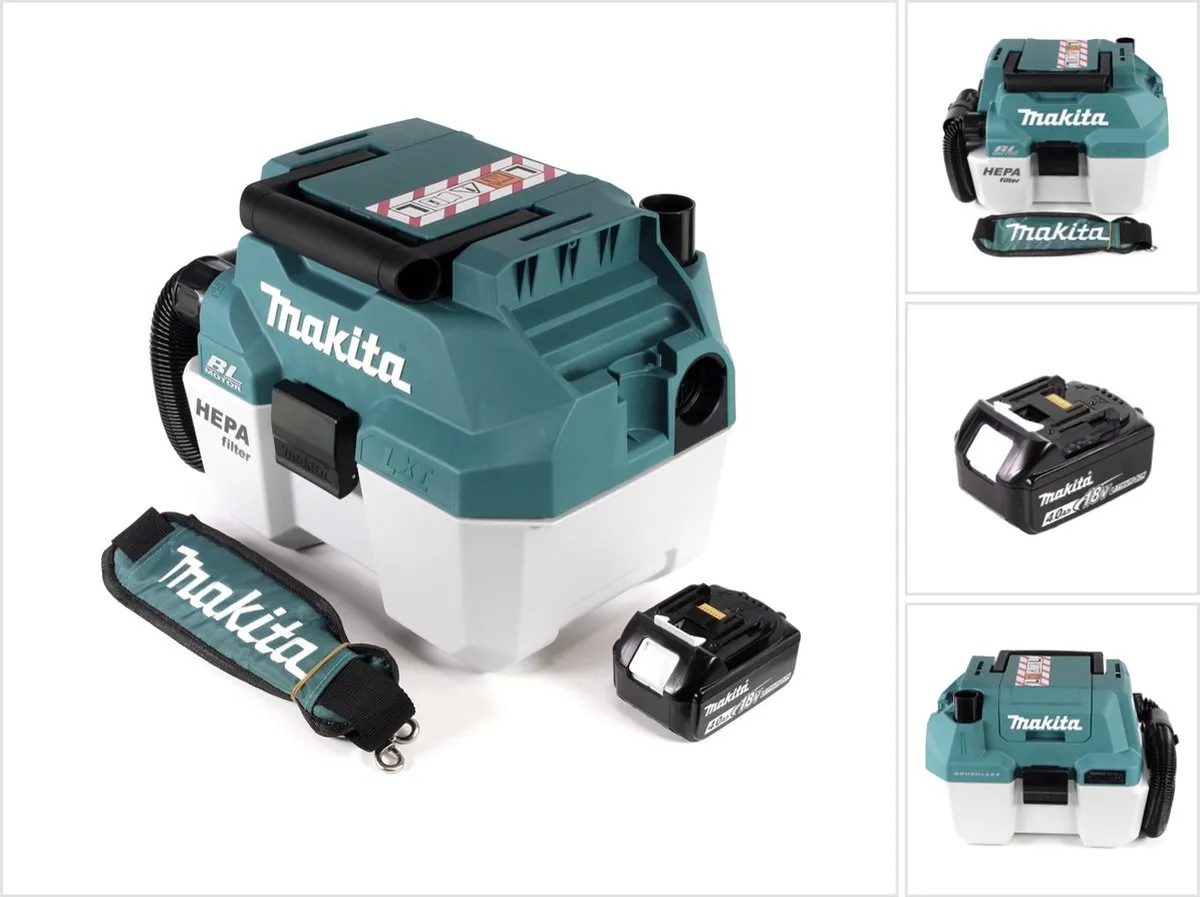 Makita DVC 750 LM1X3 Accustofzuiger 18V