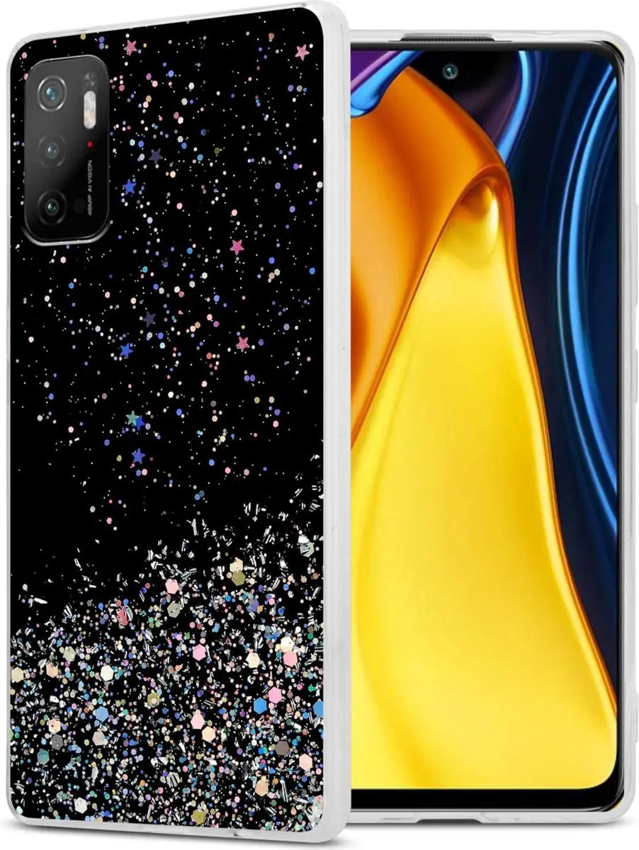 Cadorabo Hoesje geschikt voor Xiaomi RedMi NOTE 10 5G / POCO M3 PRO 5G in Zwart