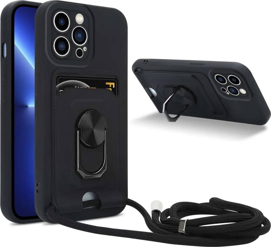 Cadorabo Telefoonketting Hoesje met standfunctie geschikt voor Apple iPhone 12 P
