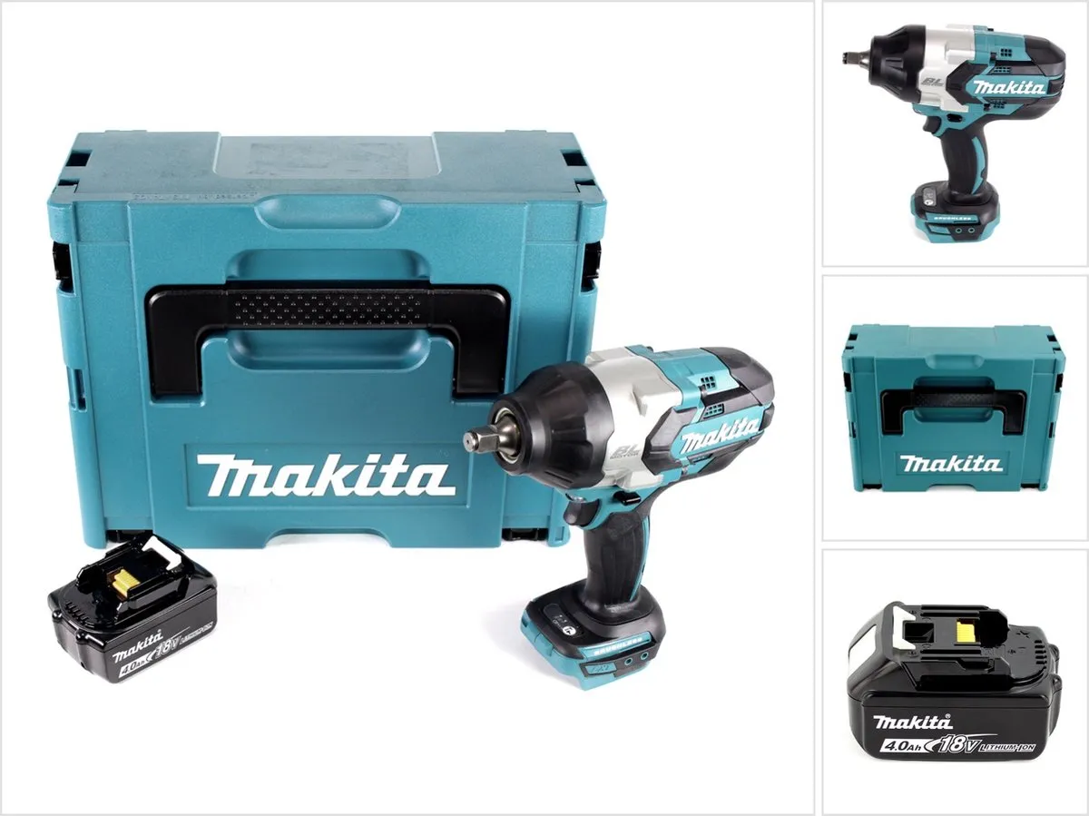 Makita DTW 1002 M1J Slagmoersleutel 18V 1000Nm