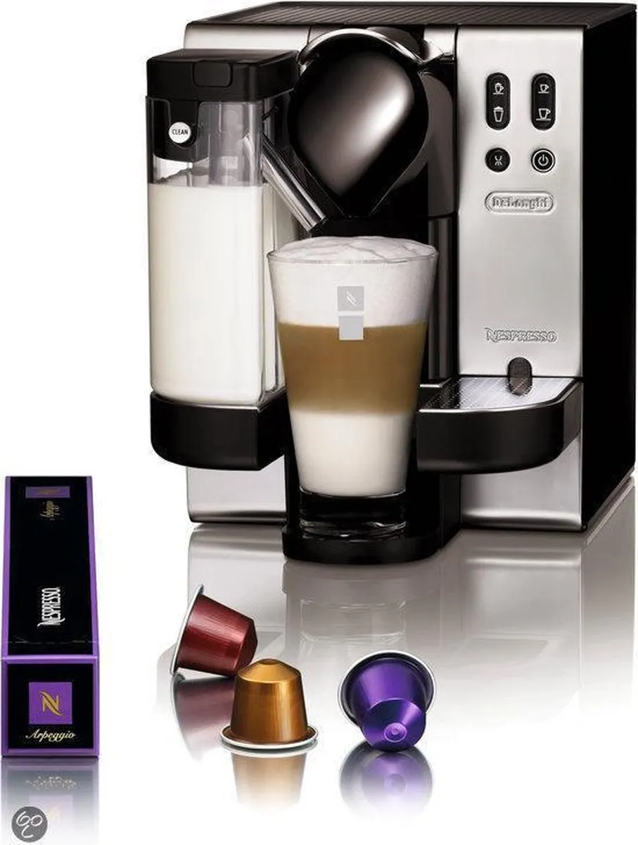 De'Longhi Lattissima EN 680.M Nespresso Machine - 1300W - Zilver