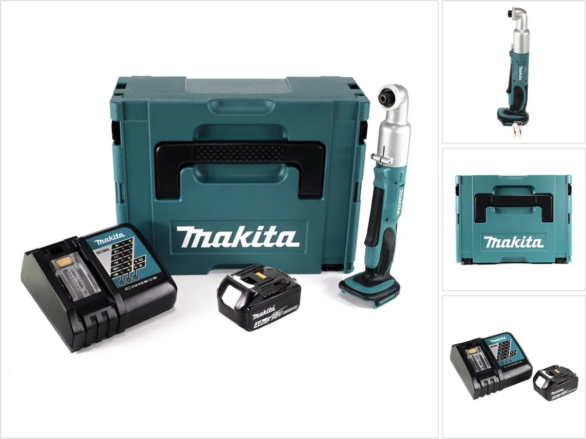 Makita DTL061RM1J Accu-slagmoersleutel 18V 60Nm - 4.0Ah + Lader + Makpac
