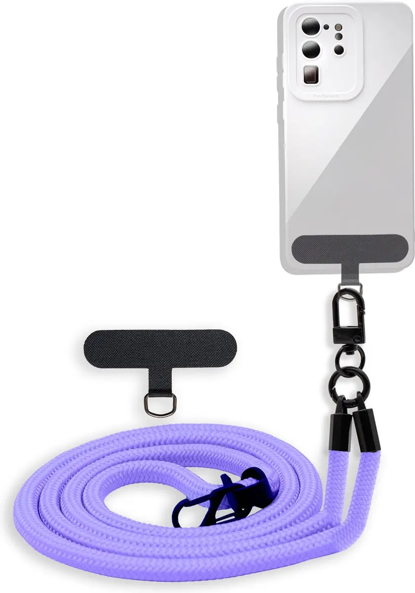 Cadorabo mobiele telefoonketting geschikt voor Samsung Galaxy YOUNG 2 in PAARS m