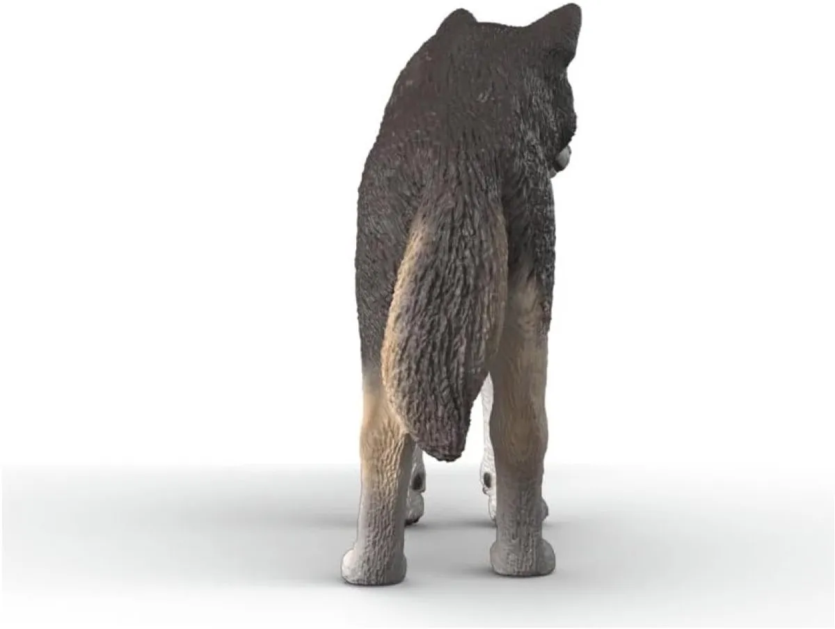 Schleich Wild Life Amerikaanse Wolf 14991 - Meerkleurig - afbeelding 2 van 6