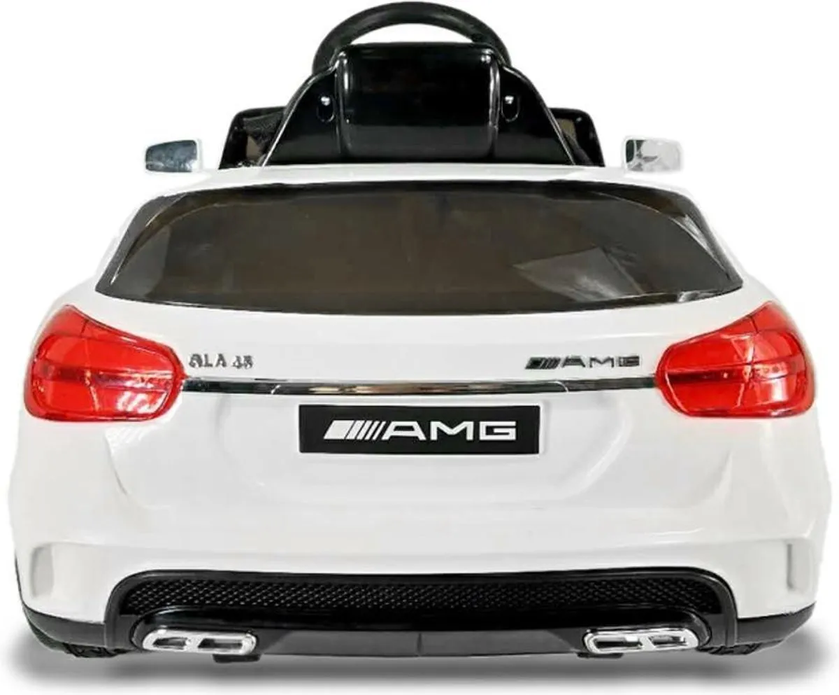 Mercedes GLA 45 AMG 12V Kinderauto - Wit