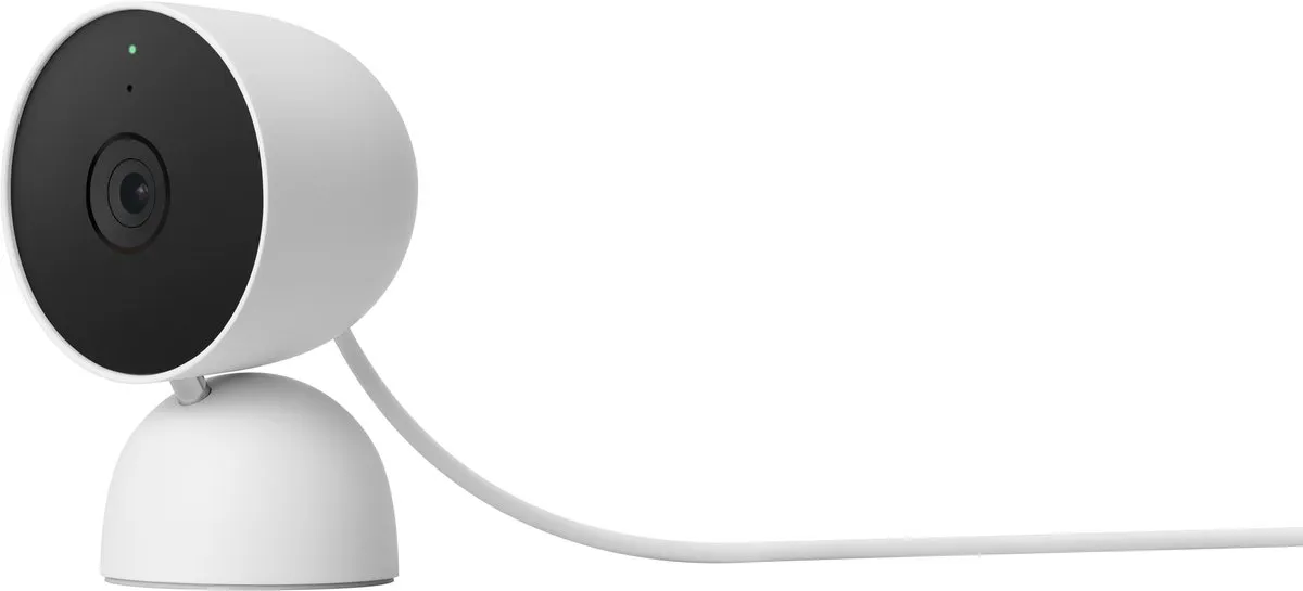 Google Nest Cam GA01998-FR Bedraad - Wit