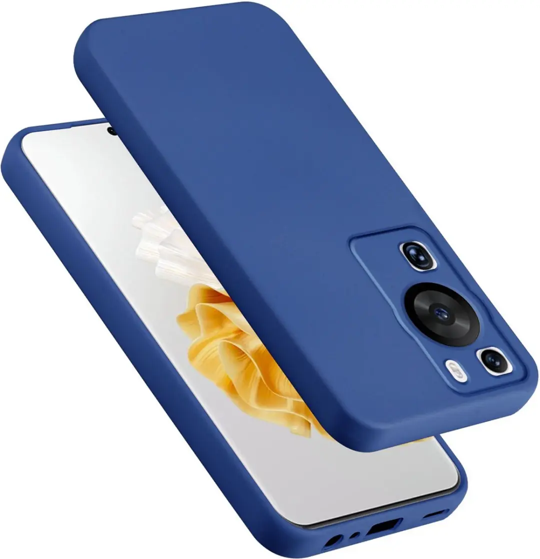 Cadorabo Hoesje geschikt voor Huawei P60 Pro in LIQUID BLAUW
