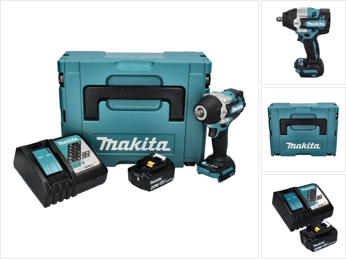 Makita DTW 700 RM1J Slagmoersleutel 18V 700Nm