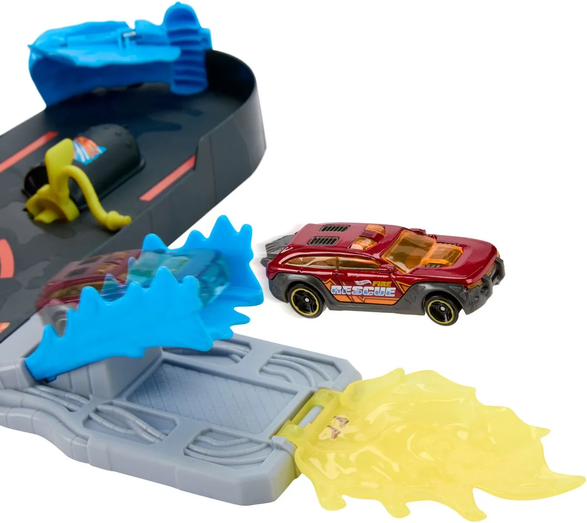 Hot Wheels City Superredding Brandweerkazerne JHL95 - Brandweer Speelset