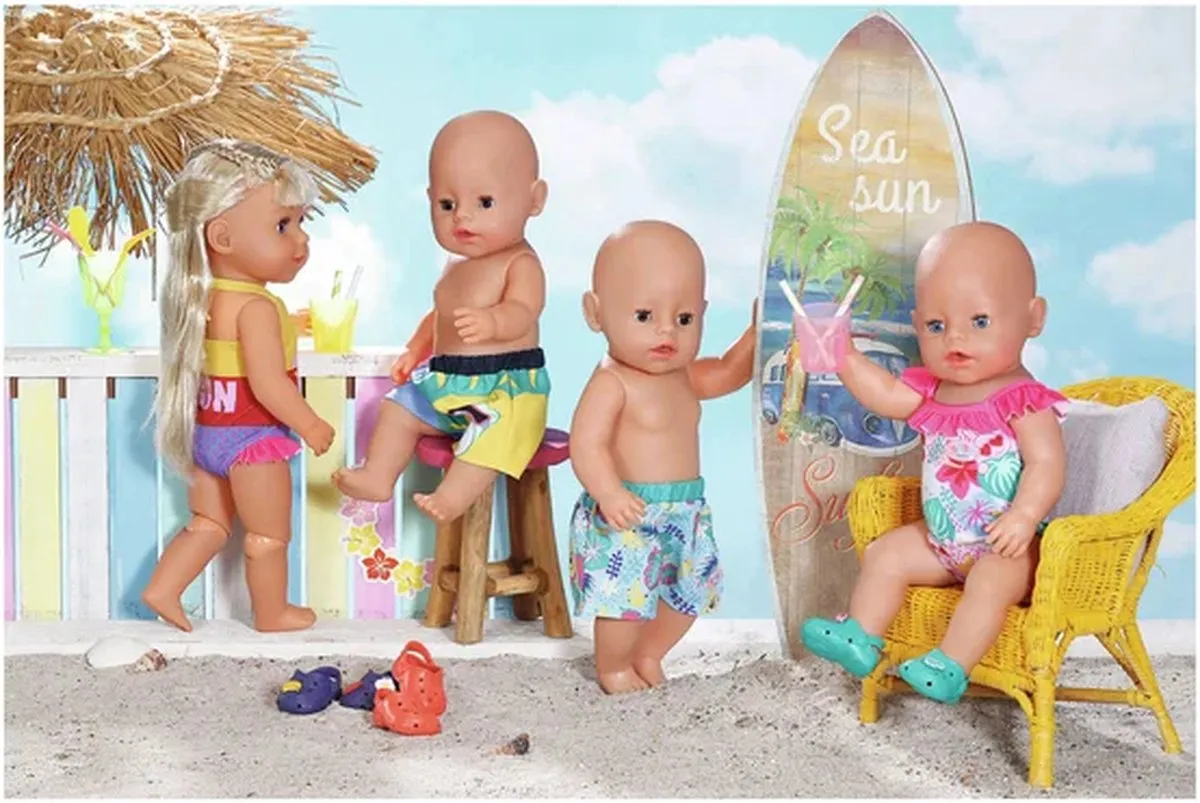 Baby Born Holiday Zwembroek Assorti 828298