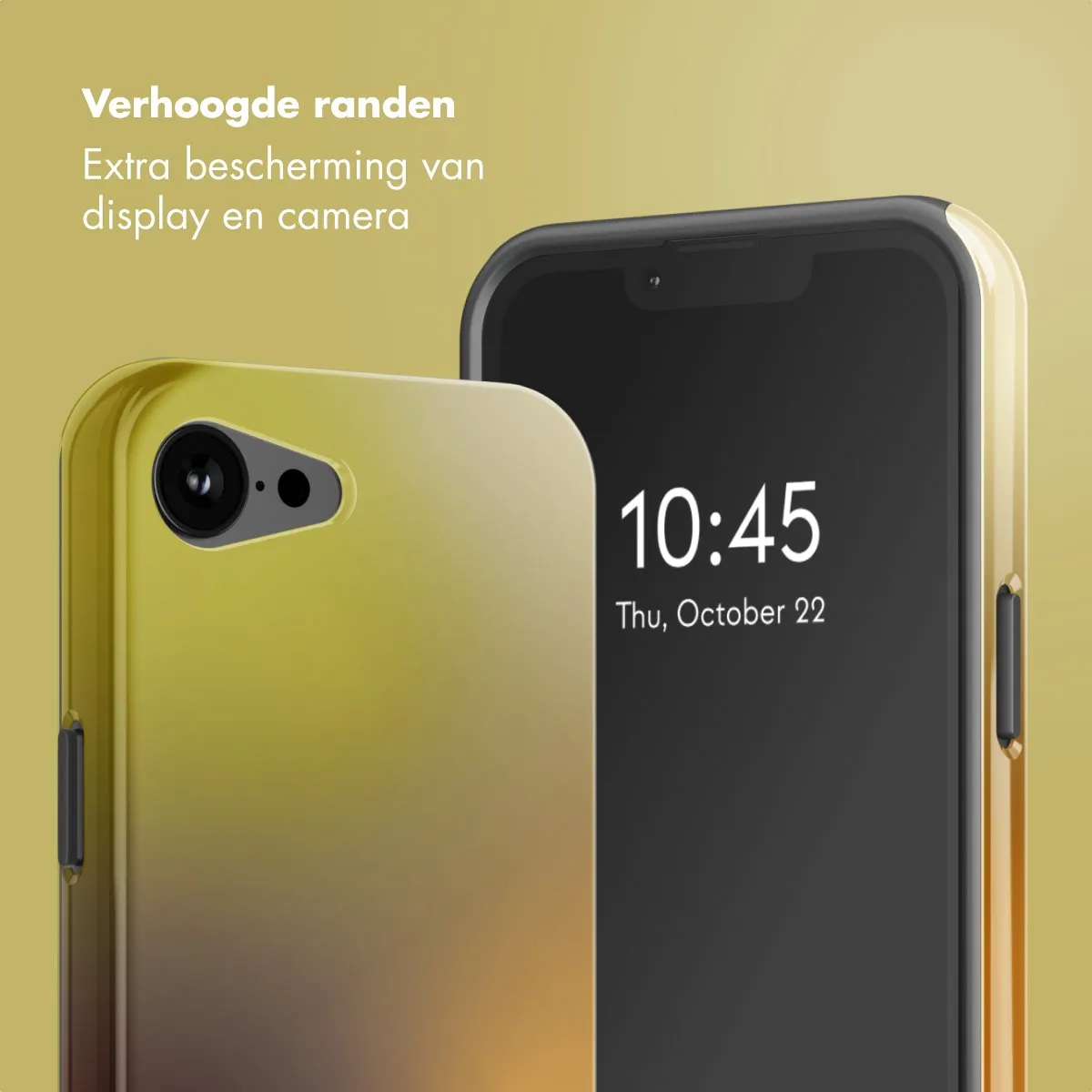 Selencia Hoesje iPhone 16e MagSafe Gradient Olive Dust - afbeelding 6 van 6