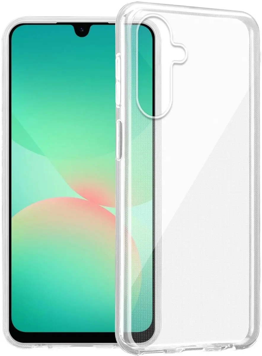 Cadorabo Hoesje geschikt voor Samsung Galaxy A26 in VOLLEDIG TRANSPARANT Niet-ve