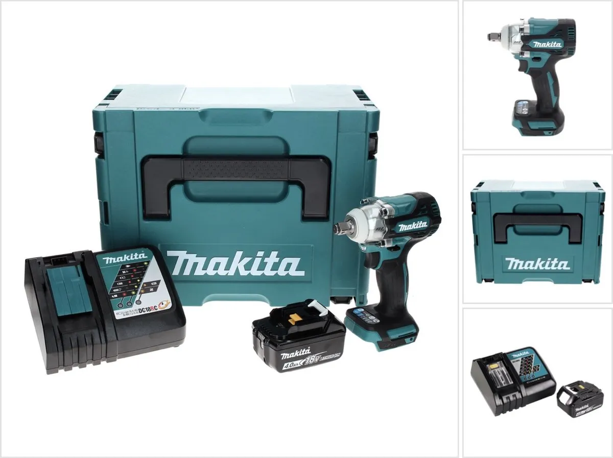 Makita DTW 300 RM1J Slagmoersleutel 18V 330Nm