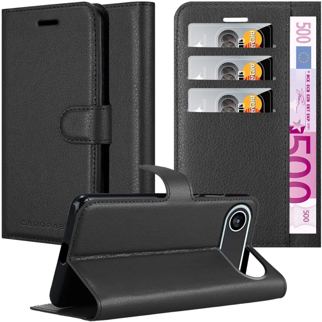 Cadorabo Hoesje geschikt voor iPhone 17 AIR Case in PHANTOM ZWART Beschermhoes m