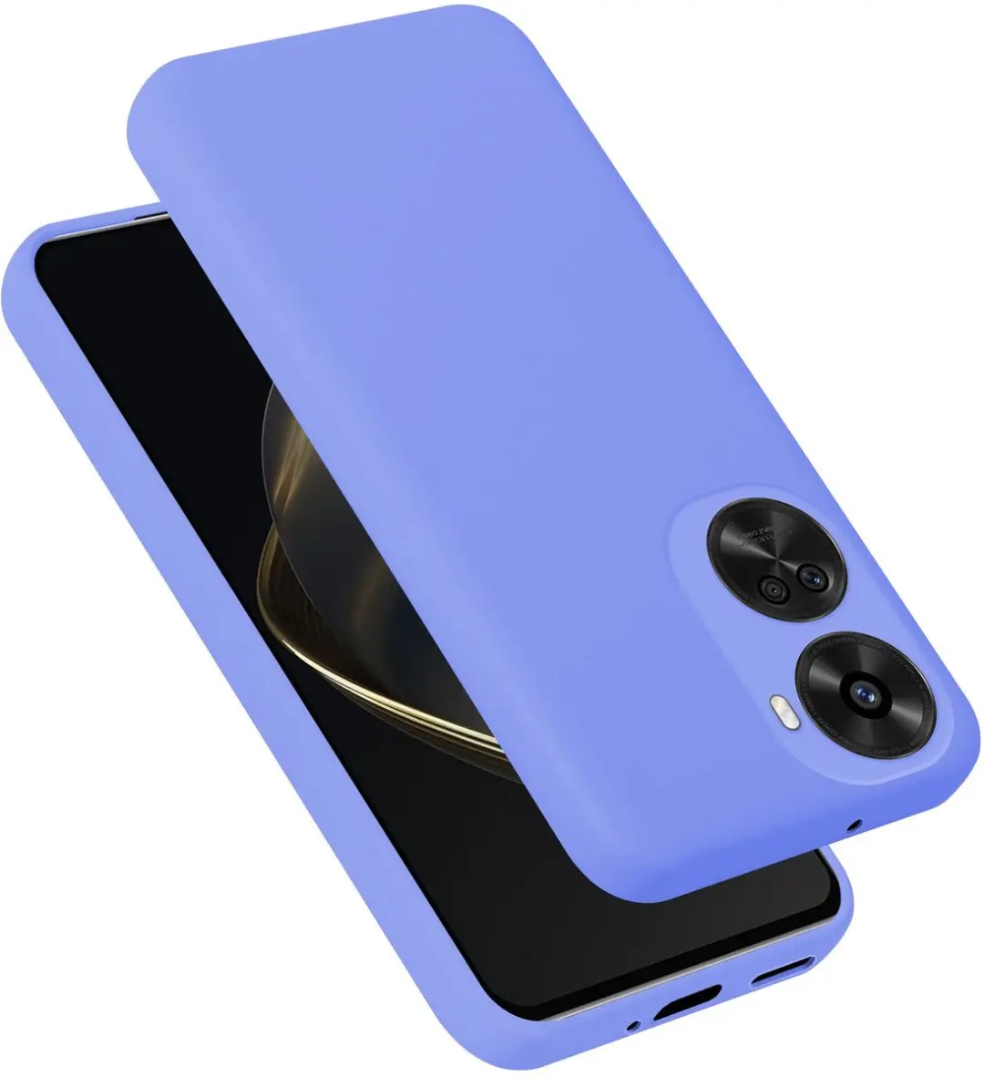 Cadorabo Hoesje geschikt voor Huawei Nova 12 SE Case in Liquid Lichte Paars Besc
