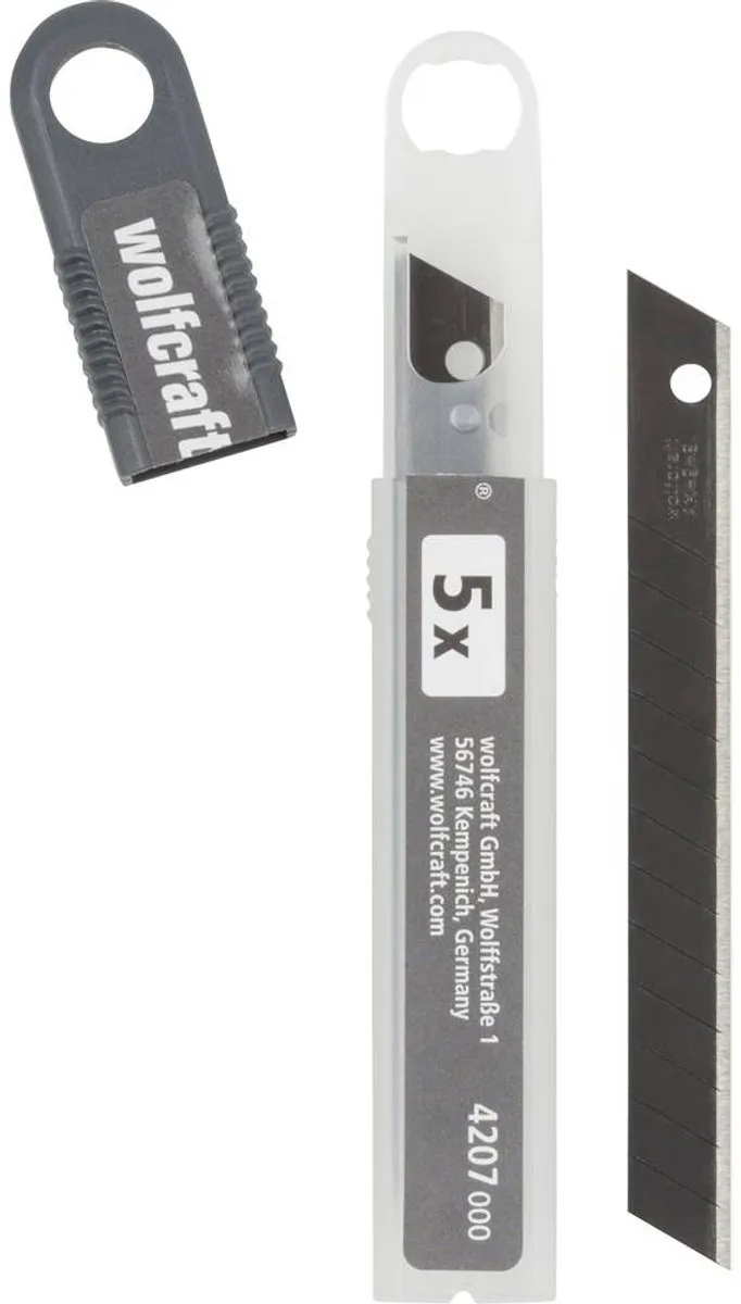 Wolfcraft 5 Afbreekmessen PRO SHARP 4207000 - 5 Stuks