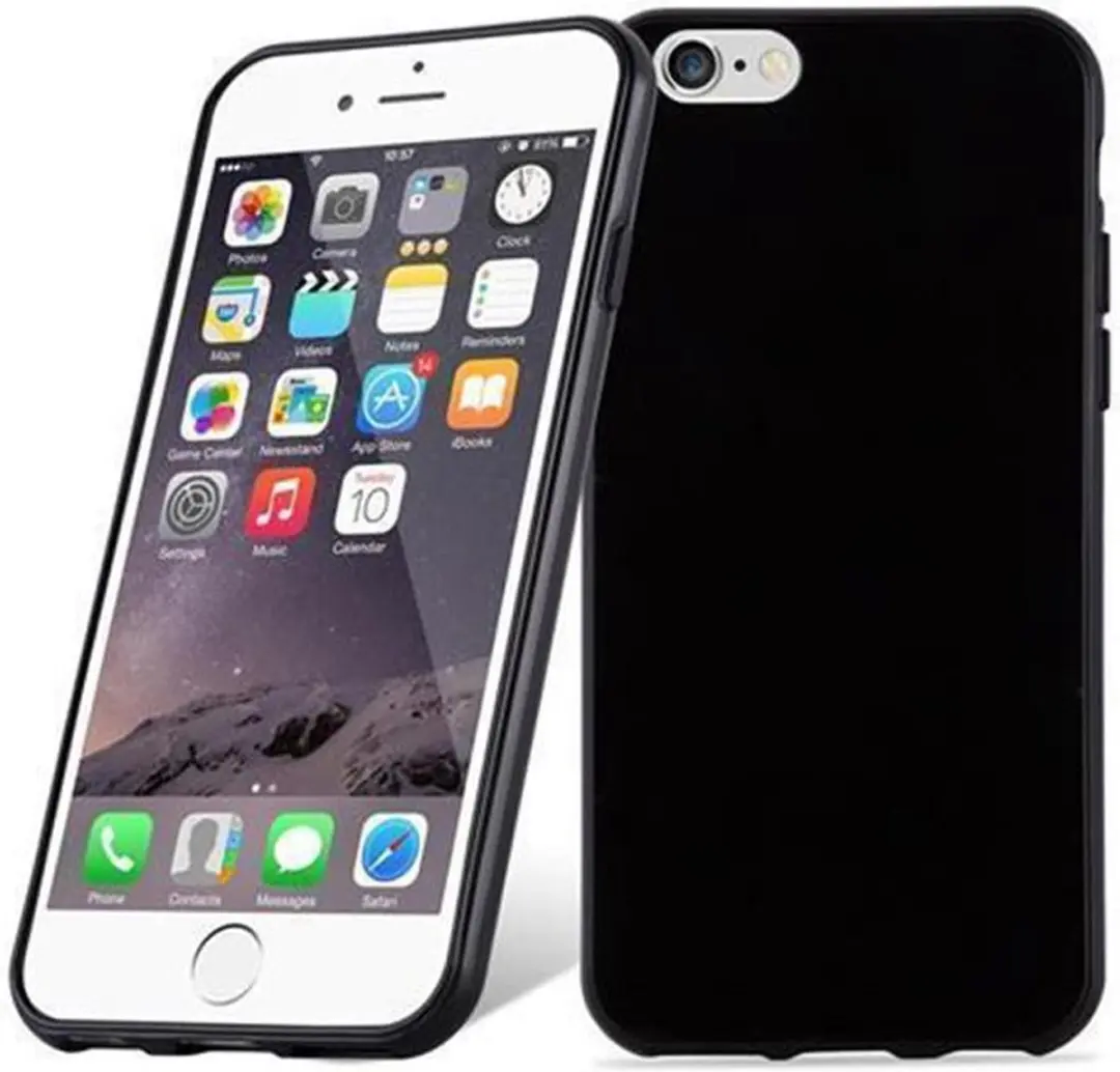 Cadorabo Hoesje geschikt voor Apple iPhone 6 PLUS / 6S PLUS in ZWART