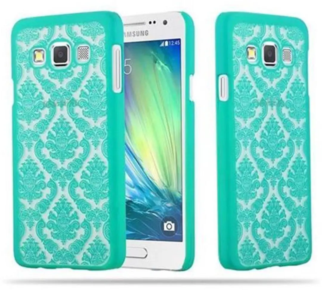Cadorabo Hoesje geschikt voor Samsung Galaxy A3 2015 in GROEN