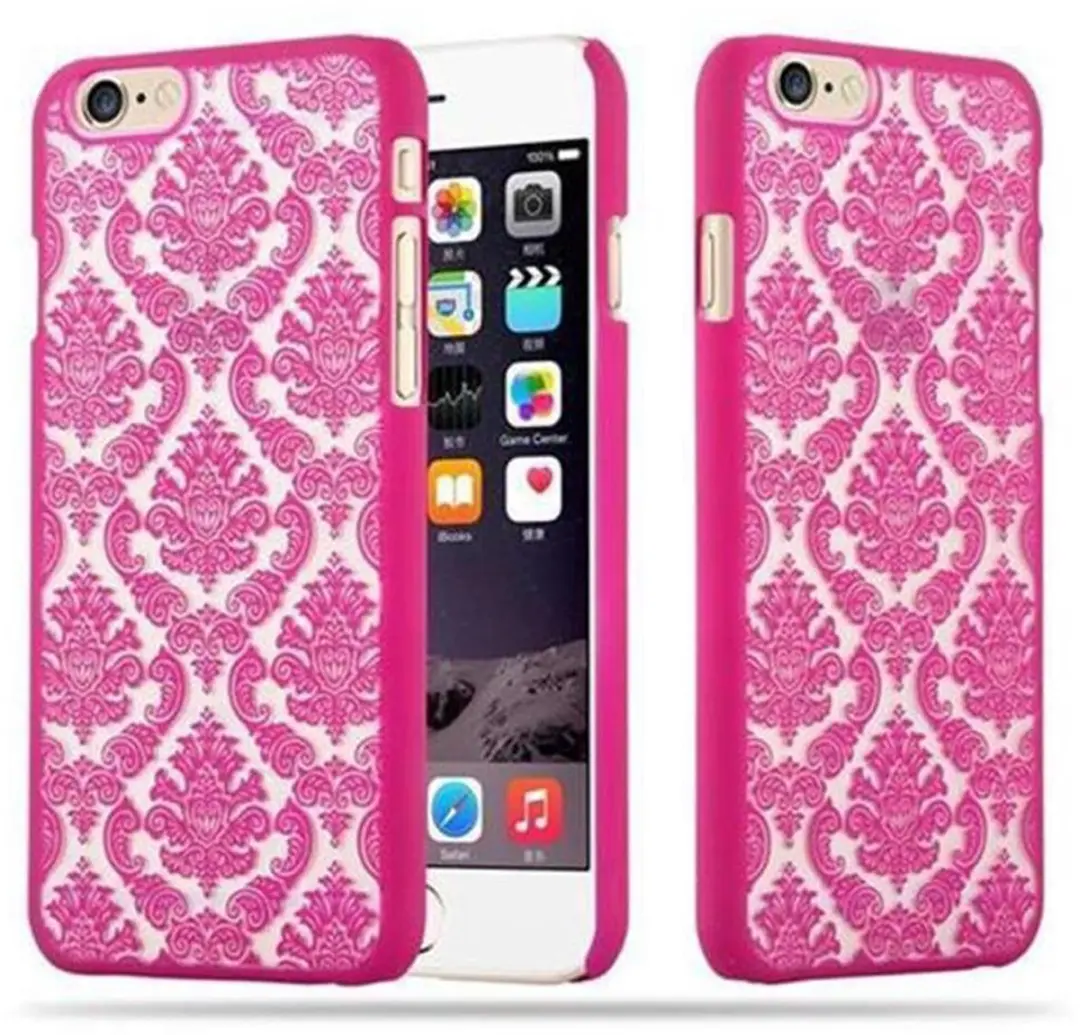 Cadorabo Hoesje geschikt voor Apple iPhone 6 / 6S in ROZE
