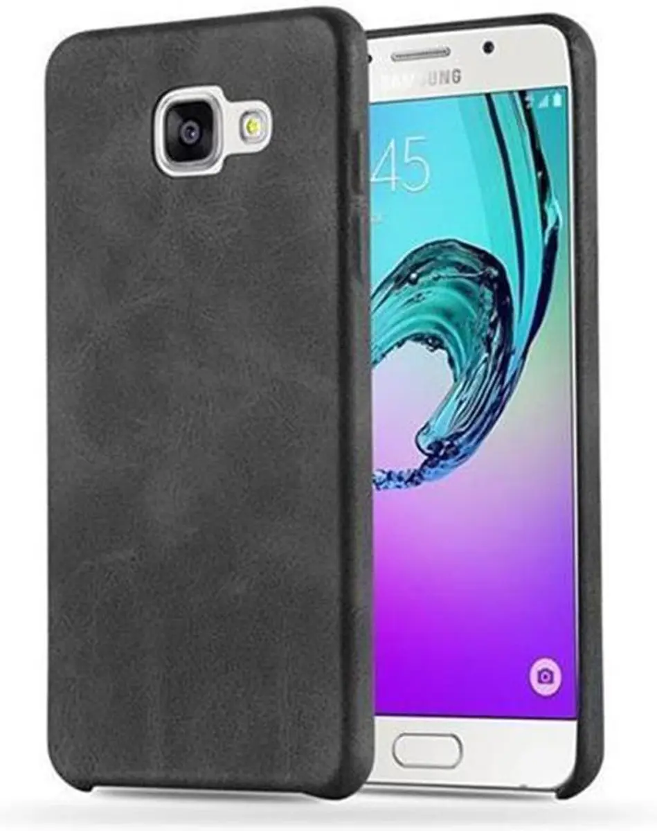 Cadorabo Hoesje geschikt voor Samsung Galaxy A5 2015 in VINTAGE ZWART