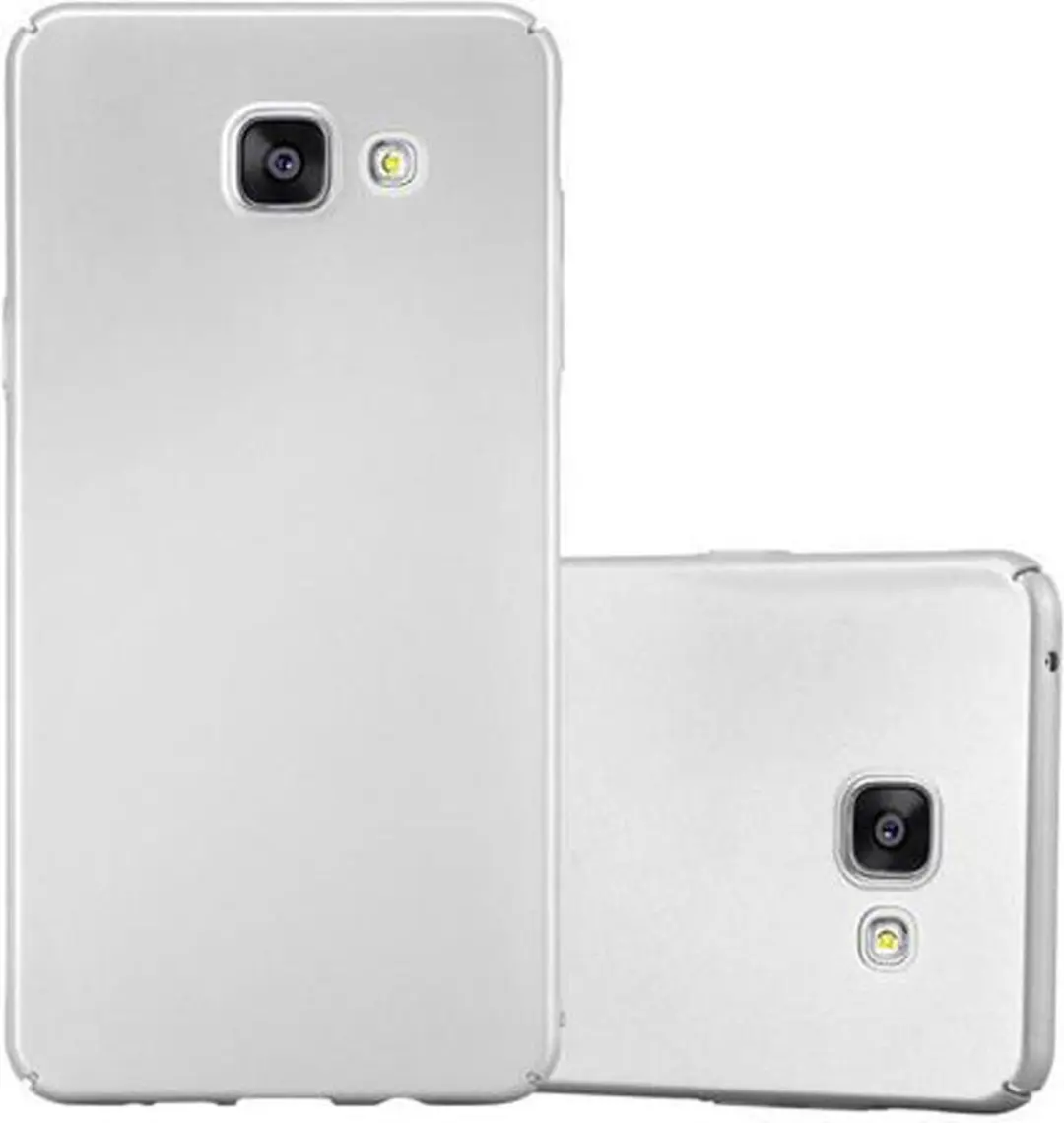 Cadorabo Hoesje geschikt voor Samsung Galaxy A5 2016 in METAAL ZILVER
