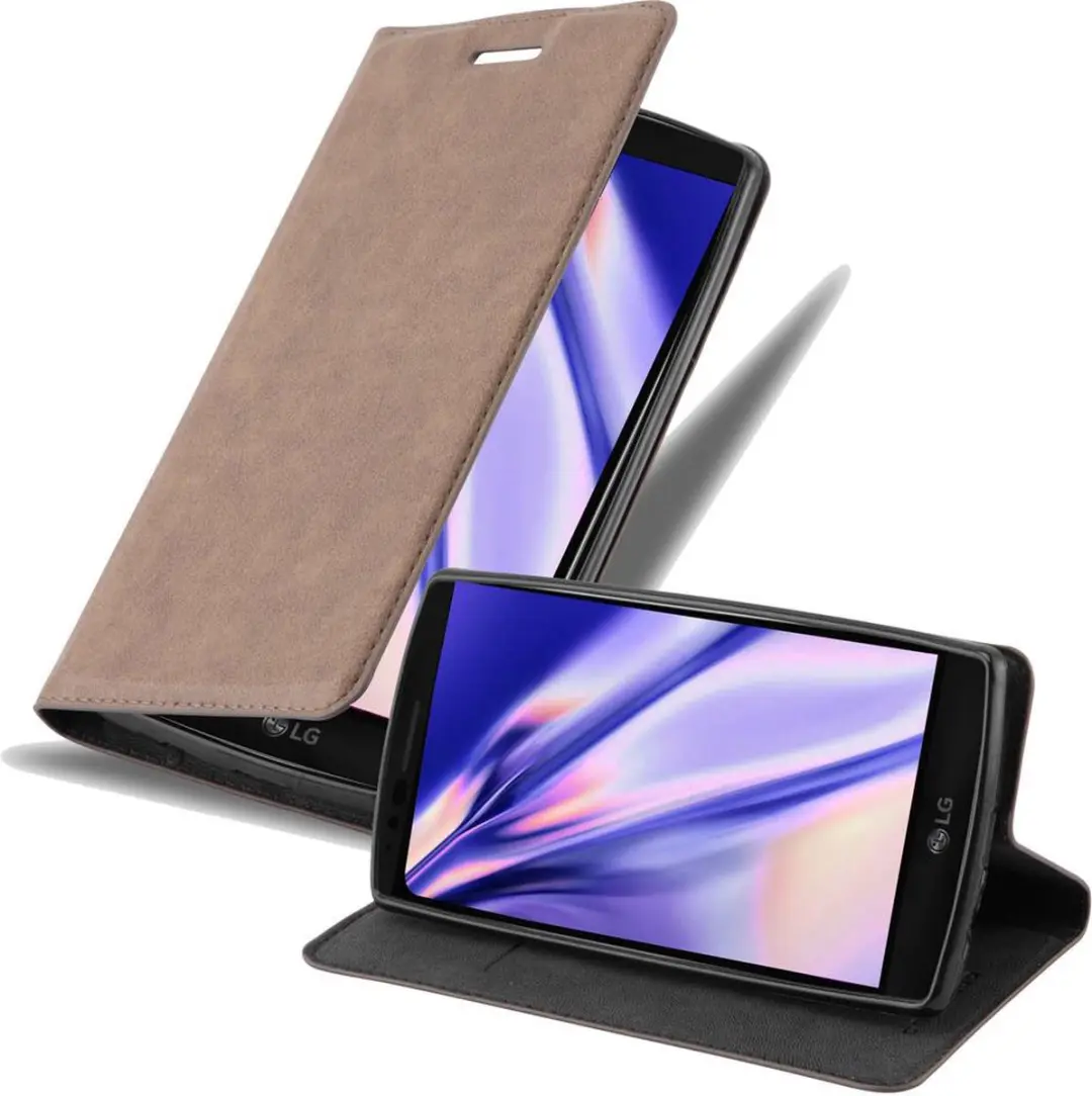 Cadorabo Hoesje geschikt voor LG G FLEX 2 in KOFFIE BRUIN