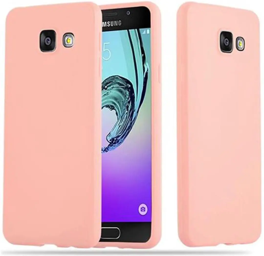 Cadorabo Hoesje geschikt voor Samsung Galaxy A5 2016 in CANDY ROZE