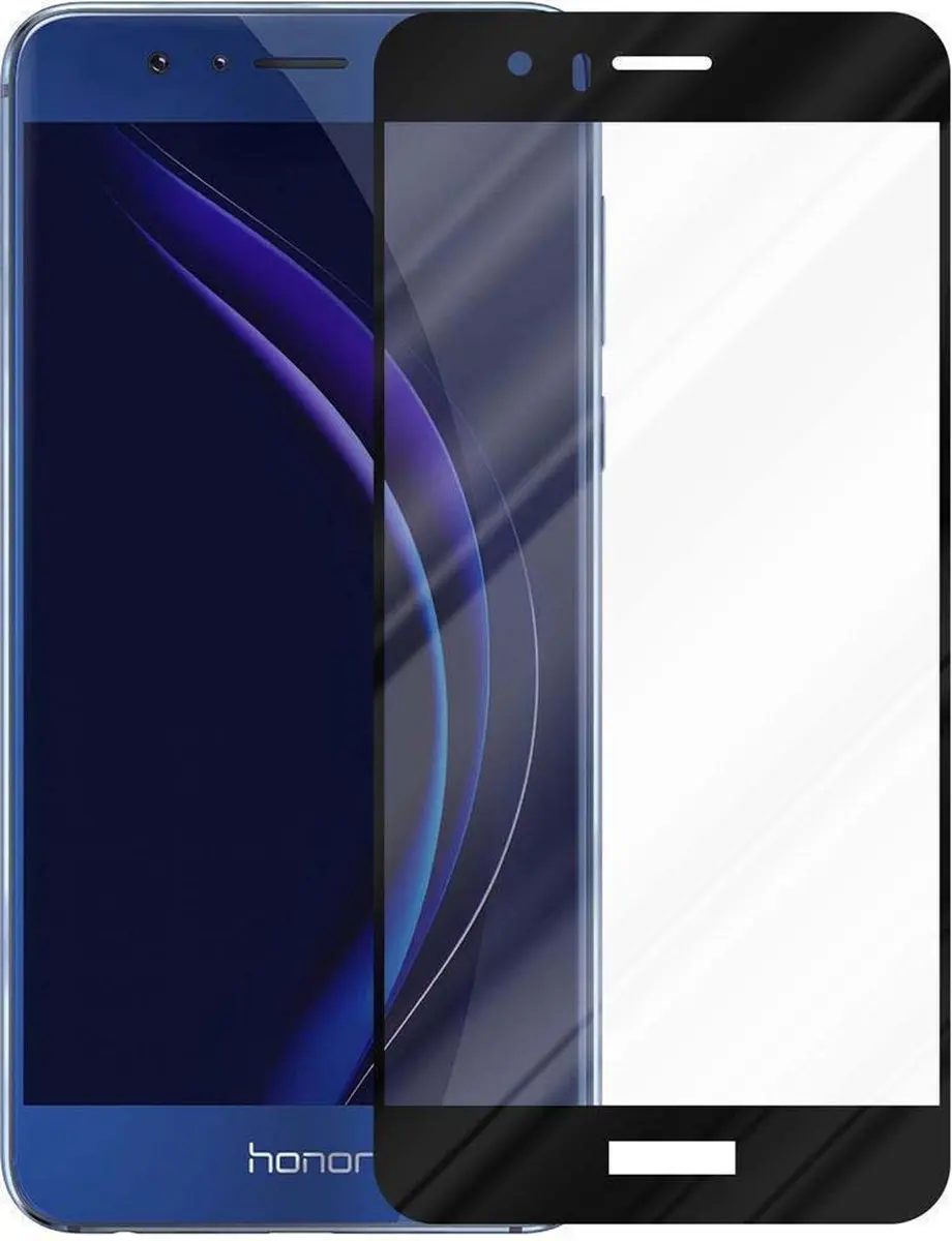 Cadorabo Volledig scherm pantserfolie geschikt voor Honor 8 / 8 PREMIUM in TRANS