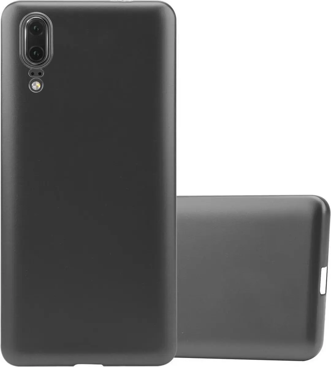 Cadorabo Hoesje geschikt voor Huawei P20 in METALLIC GRIJS