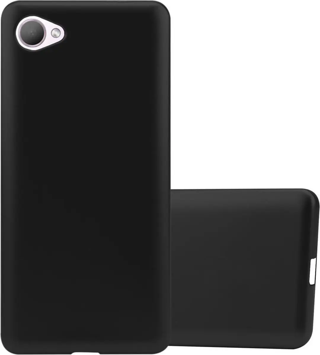 Cadorabo Hoesje geschikt voor HTC Desire 12 in METALLIC ZWART