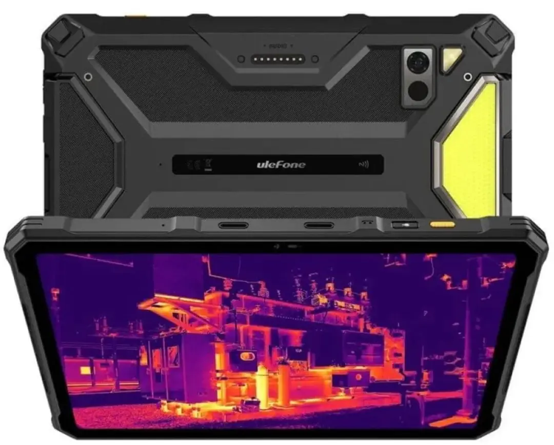 Ulefone Armor Pad 4 Ultra Thermal Tablet - 10.36" - 256GB - Zwart - afbeelding 6 van 6