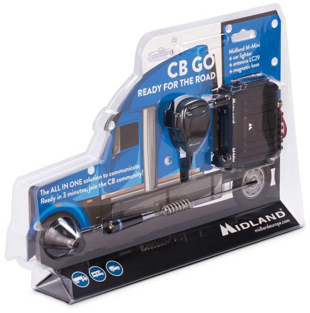 Midland M-Mini USB to Go C1262.05 CB-station - Zwart - afbeelding 6 van 6