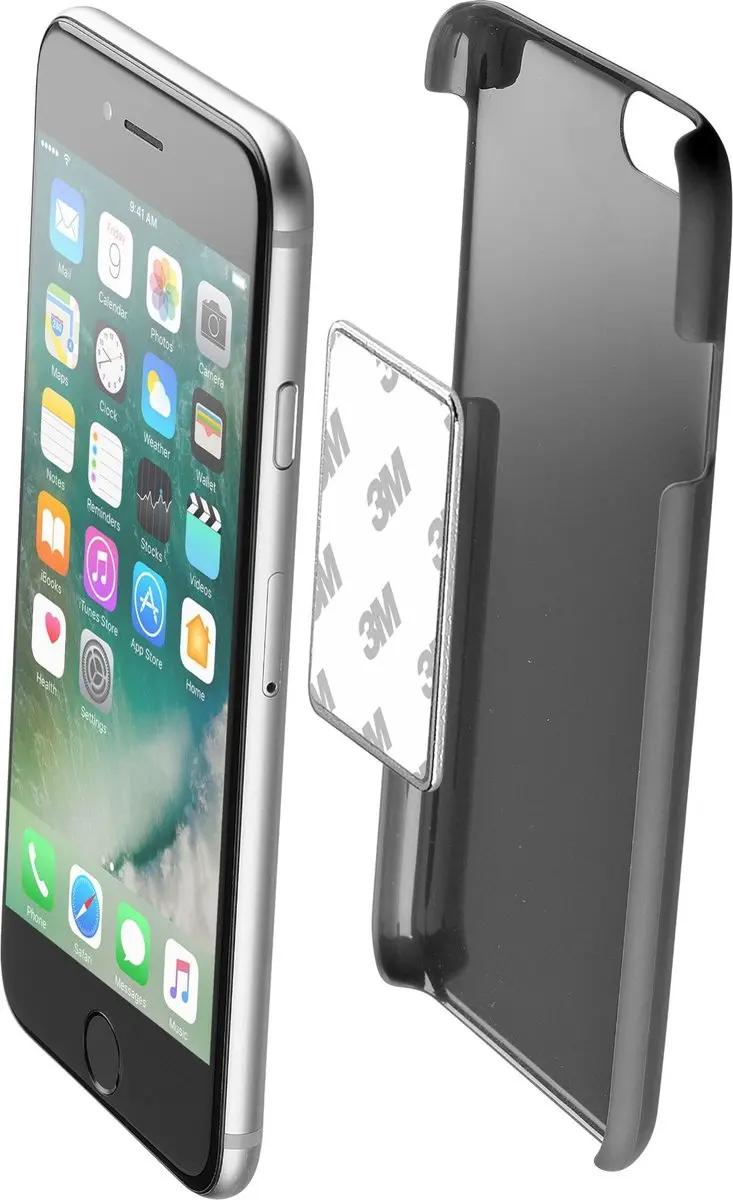 Cellularline Piloot Force MAG4PILOTFORCE Smartphonehouder - Zwart - afbeelding 3 van 6